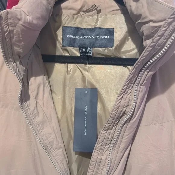 LAST CHANCE New French Connection Long Puffer Coat - Picture 5 of 6